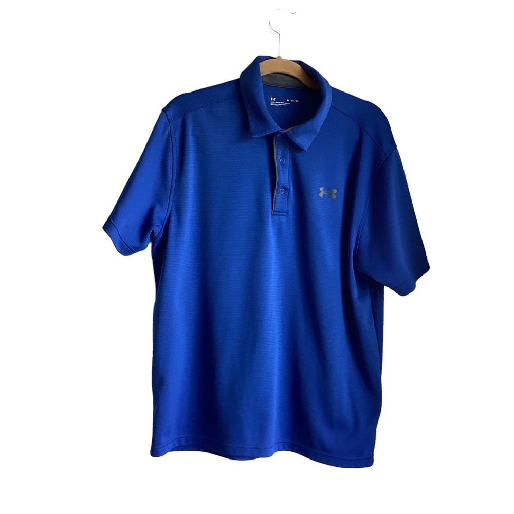Under Armour Men’s Royal Blue Polo Shirt.  Size XL